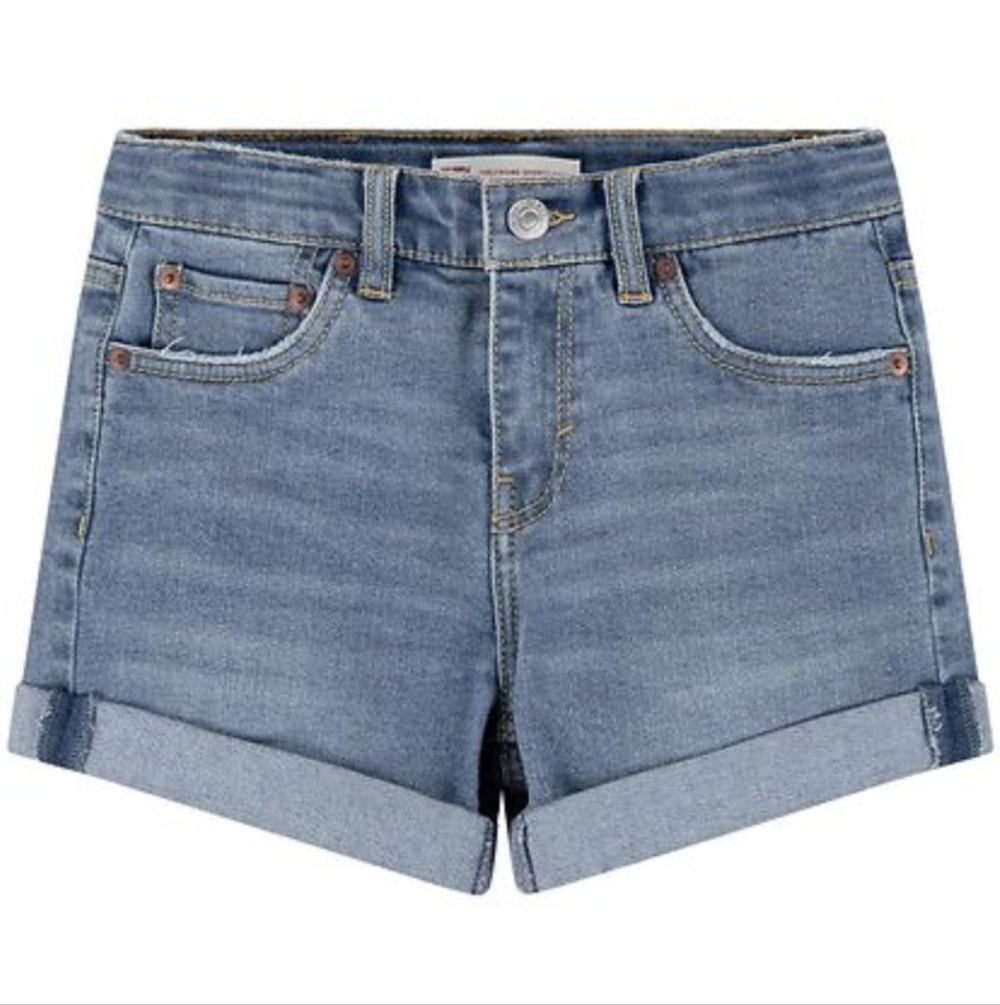 Levis Shorts - Denim - Like New Worn Once Blue Jean Short youth Size 12